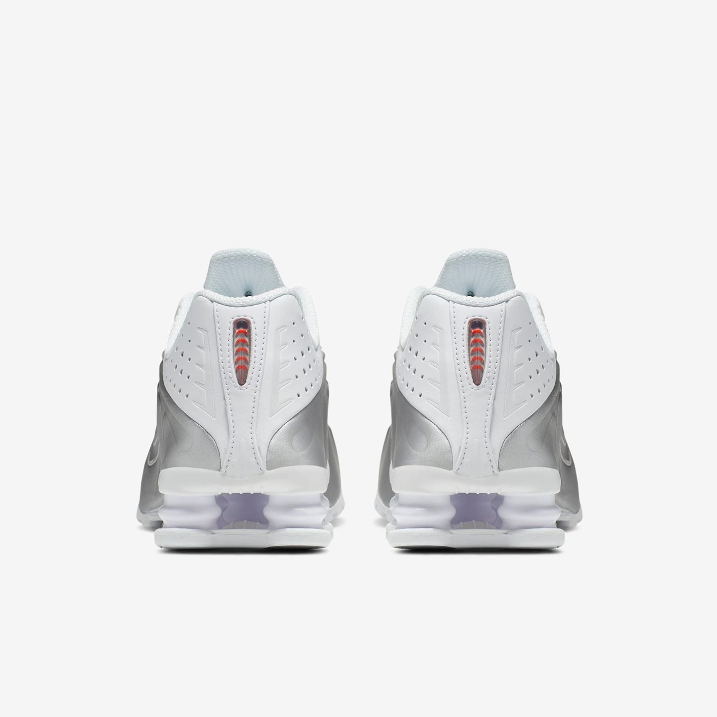 Shox R4 - Branco Prata