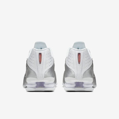 Shox R4 - Branco Prata