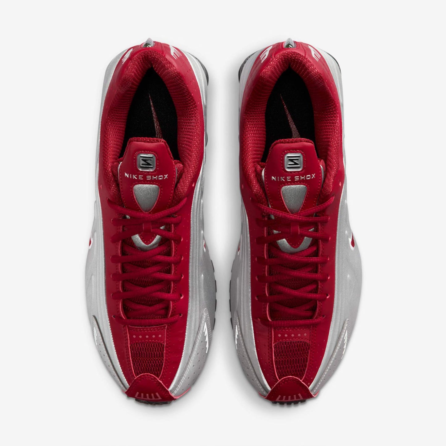 Shox R4 - Branco Vermelho