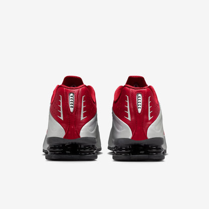 Shox R4 - Branco Vermelho